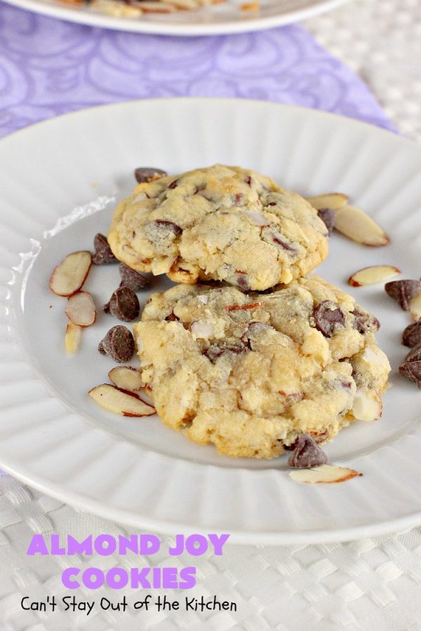 Almond Joy Cookies Can't Stay Out of the Kitchen