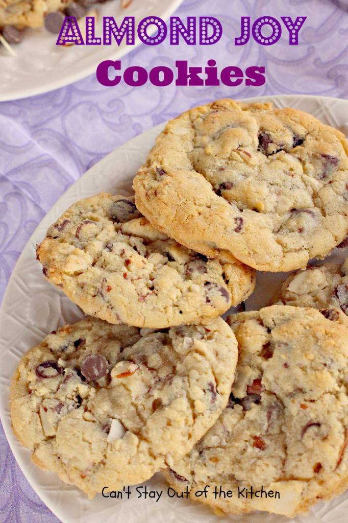 Almond Joy Cookies Can't Stay Out of the Kitchen