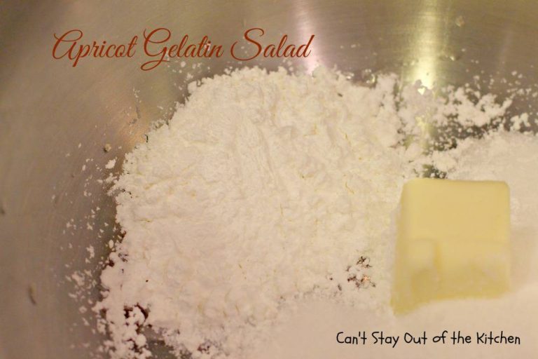 Apricot Gelatin Salad Can't Stay Out of the Kitchen