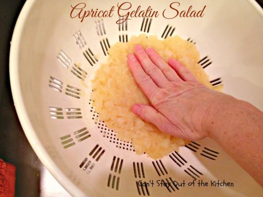 Apricot Gelatin Salad - IMG_5328