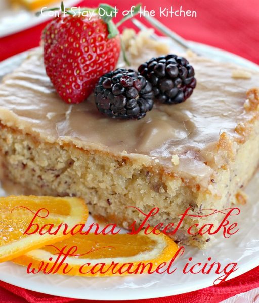 Banana Sheet Cake with Caramel Icing - IMG_4303.jpg.jpg
