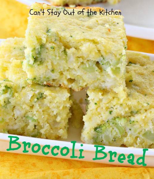 Broccoli Bread Can't Stay Out of the Kitchen