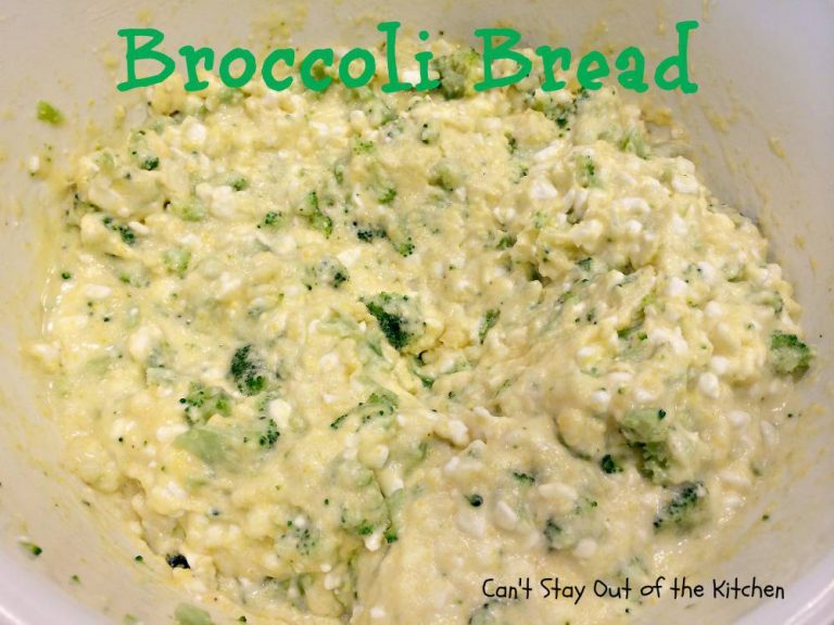 Broccoli Bread Can't Stay Out of the Kitchen