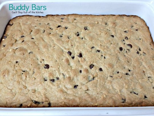 Buddy Bars | Can't Stay Out of the Kitchen | these amazing #brownies combine #chocolate and #peanutbutter making the best "buddy" combination ever! #dessert #cookie