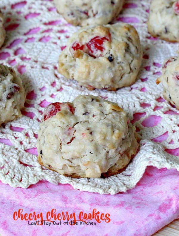Cheery Cherry Cookies Can't Stay Out of the Kitchen