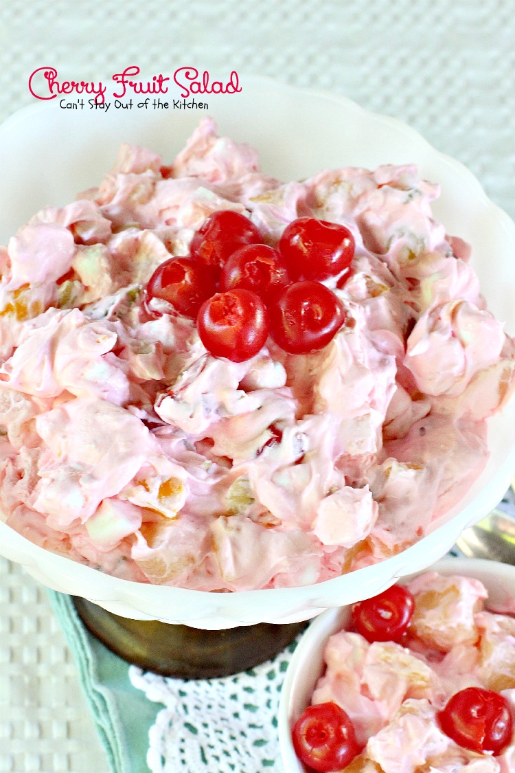 Image result for cherry fruit salad