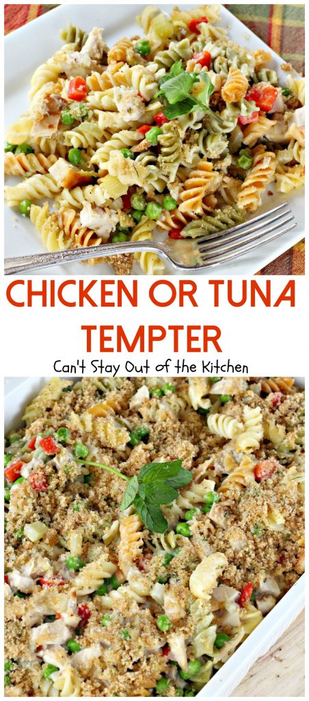 Chicken or Tuna Tempter | Can't Stay Out of the Kitchen