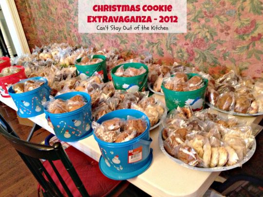 Christmas Cookie Extravaganza | Can't Stay Out of the Kitchen | 35 of the most scrumptious #Christmas #cookie recipes with tips for packing and shipping. #dessert