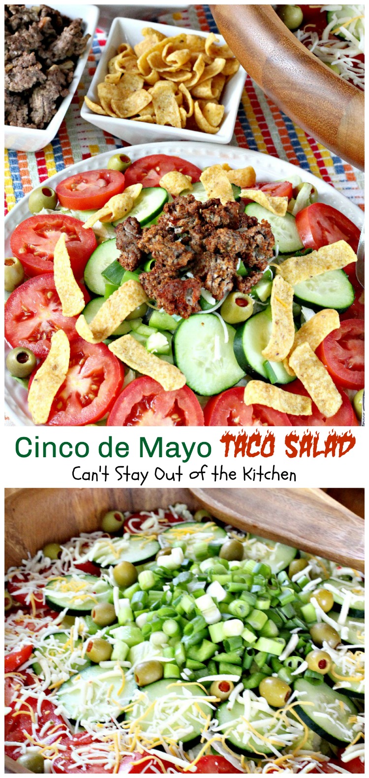 What is a good ground beef taco salad recipe?