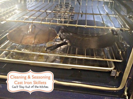 Cleaning and Seasoning Cast Iron Skillets - Recipe Pix 5 212