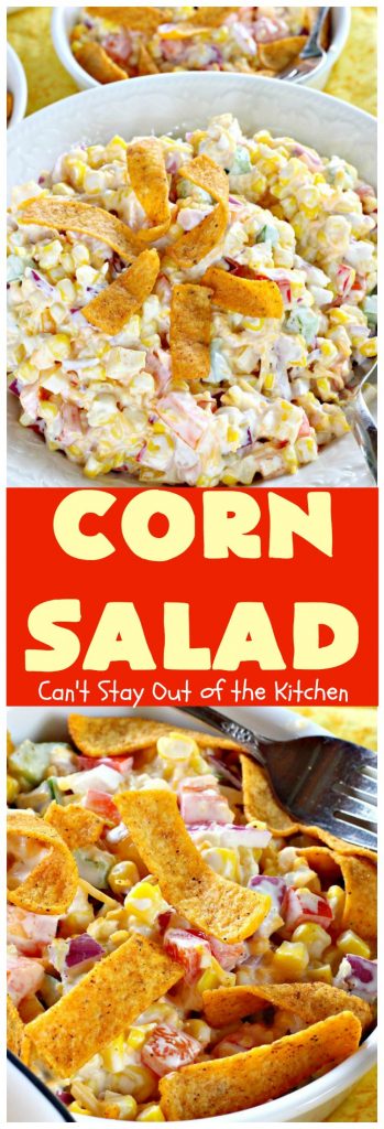 Corn Salad | Can't Stay Out of the Kitchen