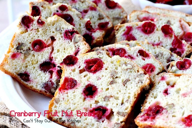 Cranberry Fruit Nut Bread Can't Stay Out of the Kitchen