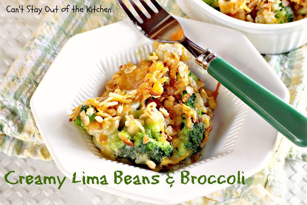 Creamy Lima Beans And Broccoli Can T Stay Out Of The Kitchen