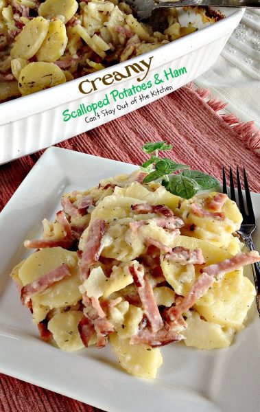 Creamy Scalloped Potatoes and Ham - IMG_0084