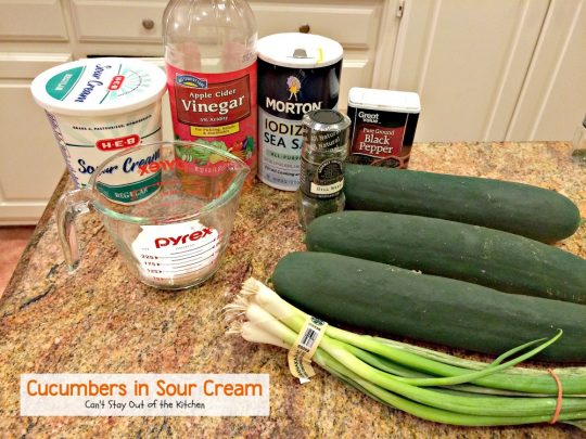 Cucumbers in Sour Cream - IMG_3046