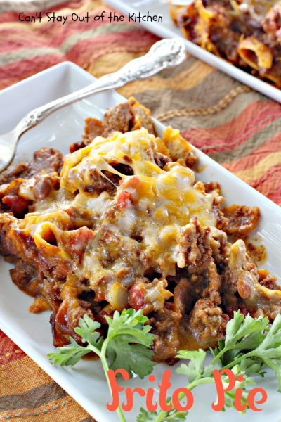 Frito Pie | Can't Stay Out of the Kitchen