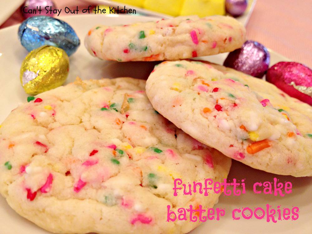 Funfetti Cake Batter Cookies Can't Stay Out of the Kitchen