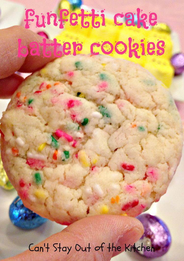 Funfetti Cake Batter Cookies Can't Stay Out of the Kitchen