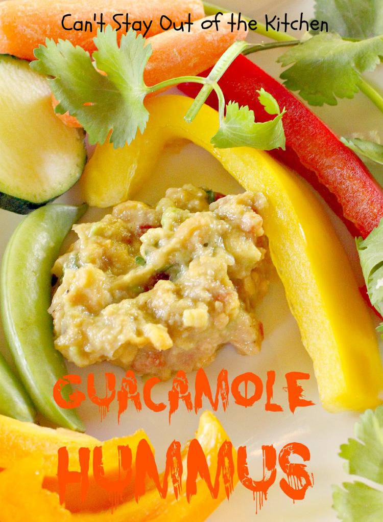 Guacamole Hummus Can't Stay Out of the Kitchen