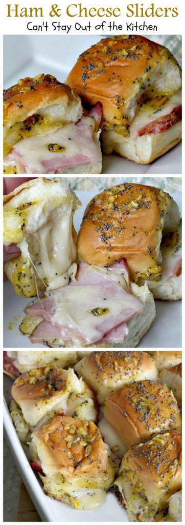 Ham and Cheese Sliders | Can't Stay Out of the Kitchen