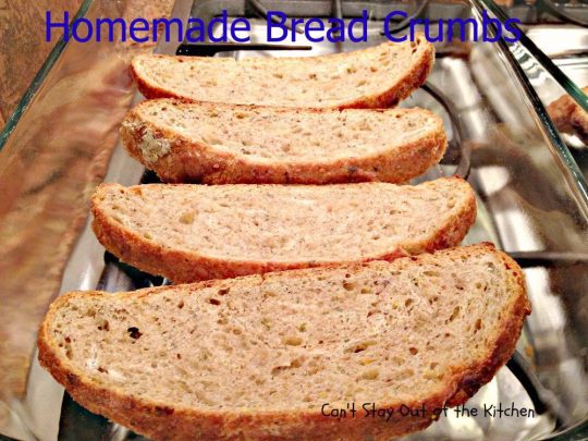Homemade Bread Crumbs - IMG_0130