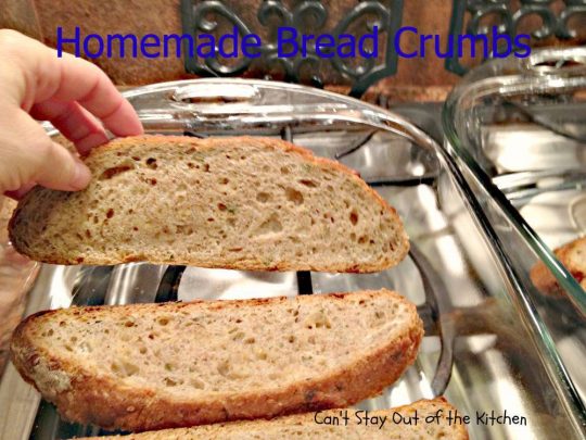 Homemade Bread Crumbs - IMG_0131