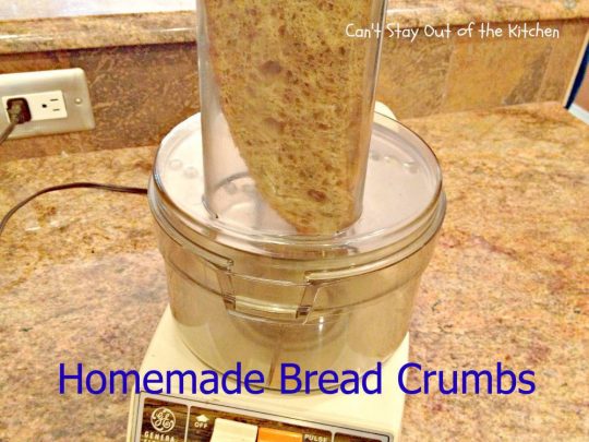 Homemade Bread Crumbs - IMG_0146