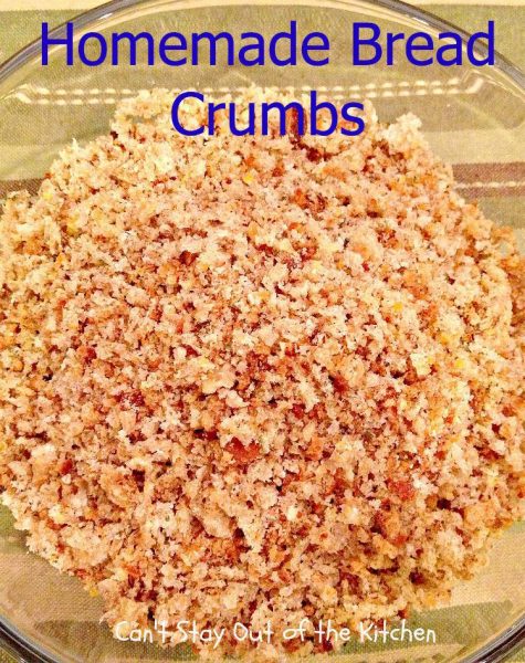 Homemade Bread Crumbs - IMG_0152
