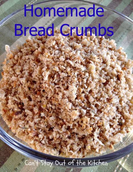 Homemade Bread Crumbs - IMG_0157