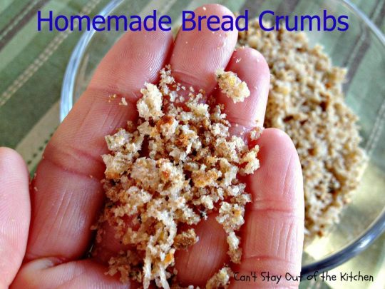 Homemade Bread Crumbs - IMG_0160