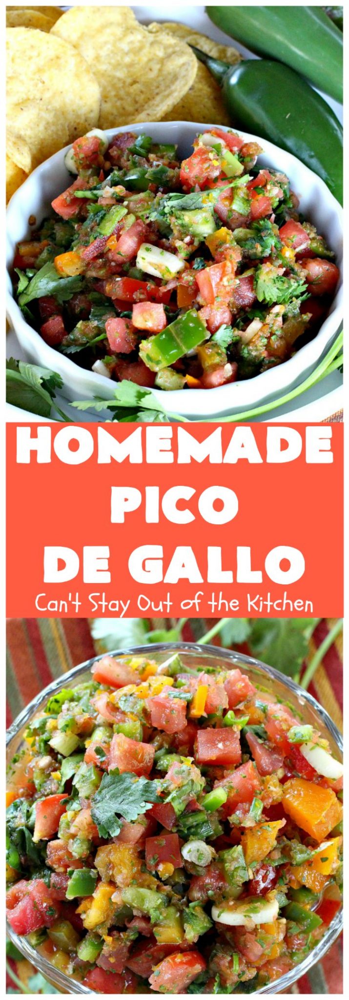 Homemade Pico De Gallo Can T Stay Out Of The Kitchen