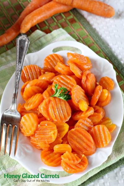 Honey Glazed Carrots | Can't Stay Out of the Kitchen | love this quick and easy 5-ingredient #sidedish. #carrots #glutenfree