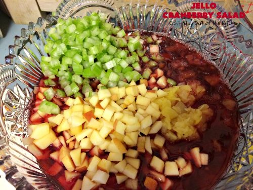 Jello Cranberry Salad Can T Stay Out Of The Kitchen