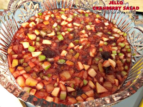 Jello Cranberry Salad Can T Stay Out Of The Kitchen