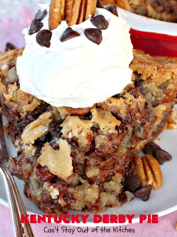 Kentucky Derby Pie Can't Stay Out of the Kitchen