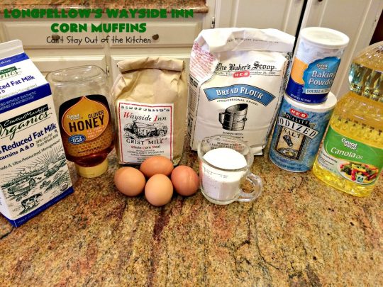 Longfellow's Wayside Inn Corn Muffins | Can't Stay Out of the Kitchen | These fantastic #muffins are the best! This is the famous #WaysideInn Restaurant #recipe. It's a terrific #CornMuffin for either #breakfast or dinner. #Corn #BreakfastMuffins #LongfellowsWaysideInn #LongfellowsWaysideInnCornMuffins
