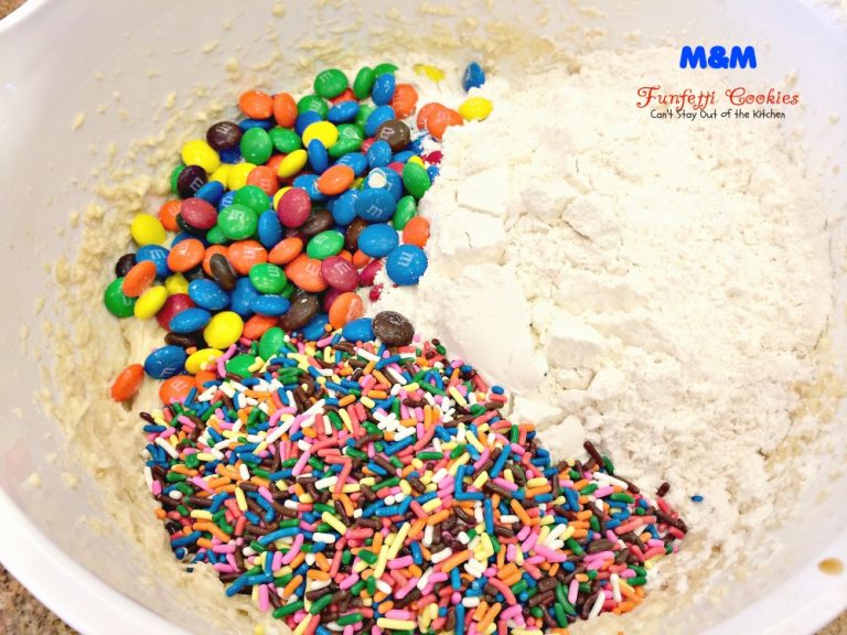 M&M Funfetti Cookies Can't Stay Out of the Kitchen