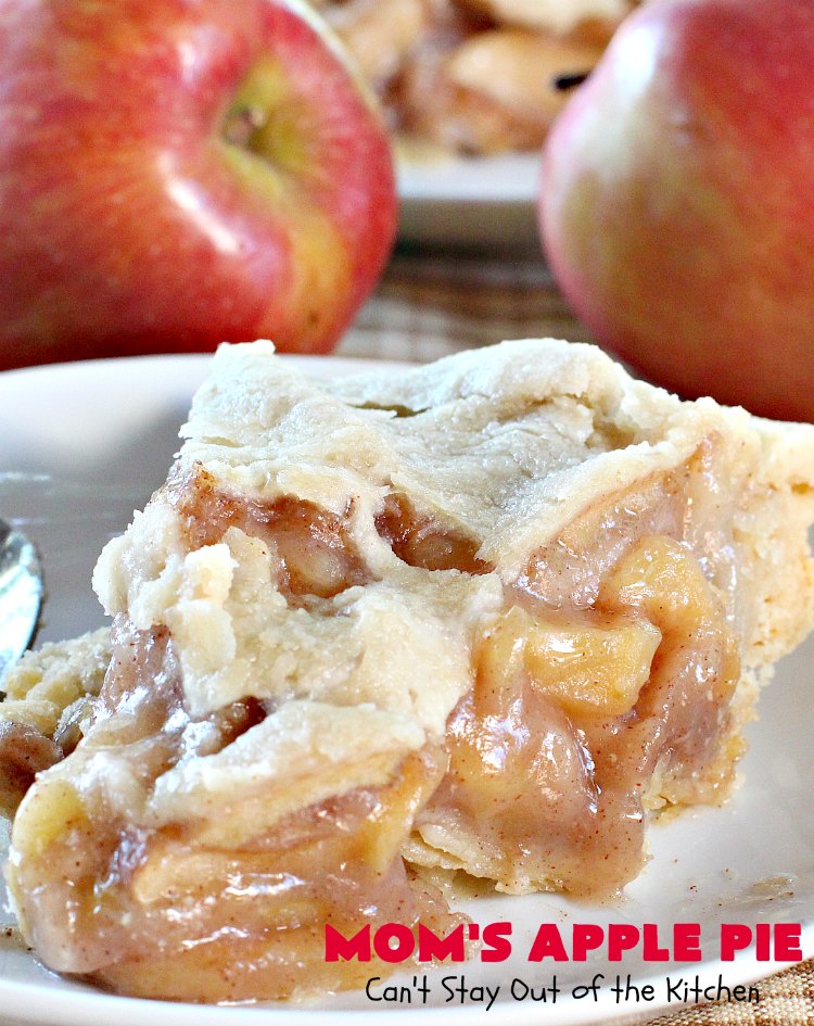 Mom's Easy Apple Pie - The Seasoned Mom