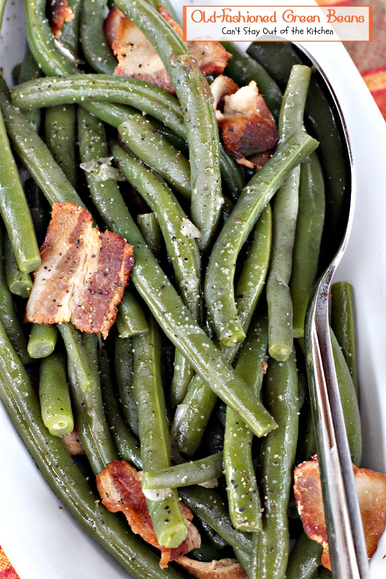 OldFashioned Green Beans Can't Stay Out of the Kitchen