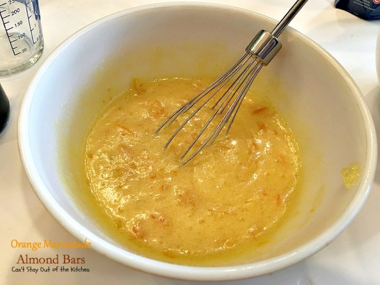 Orange Marmalade Almond Bars Can't Stay Out of the Kitchen