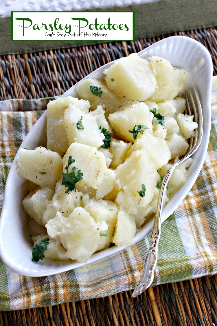 Parsley Potatoes Can T Stay Out Of The Kitchen