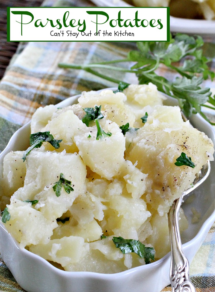 Parsley Potatoes Can't Stay Out of the Kitchen