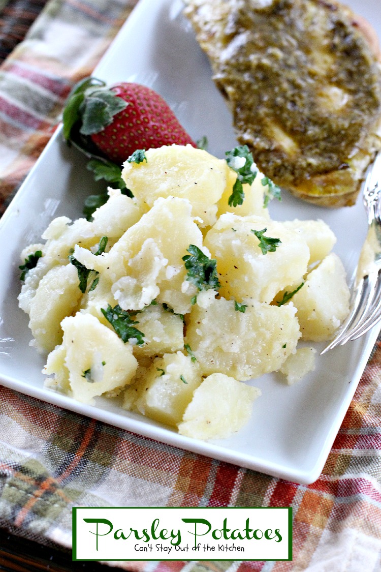Parsley Potatoes Can't Stay Out of the Kitchen