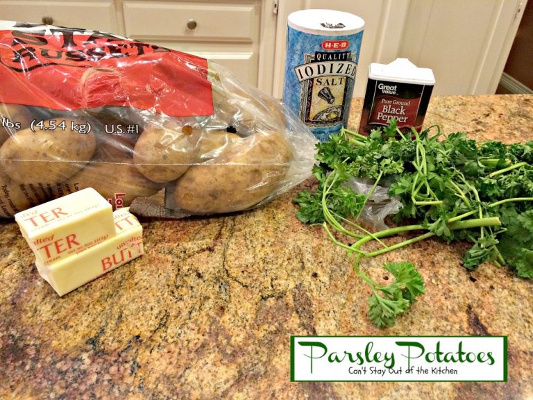 Parsley Potatoes Can't Stay Out of the Kitchen