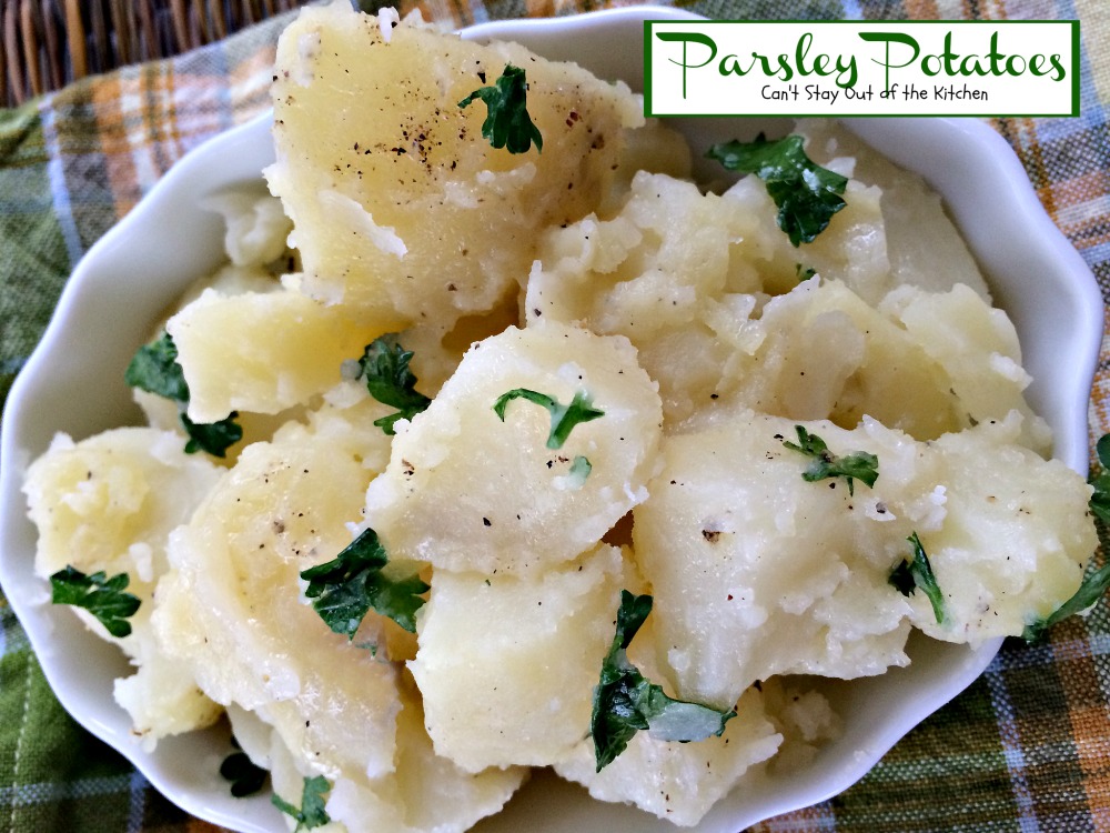 Parsley Potatoes Can't Stay Out of the Kitchen