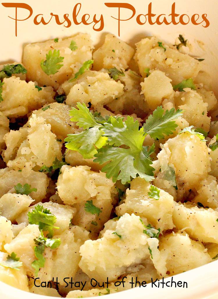 Parsley Potatoes Can't Stay Out of the Kitchen