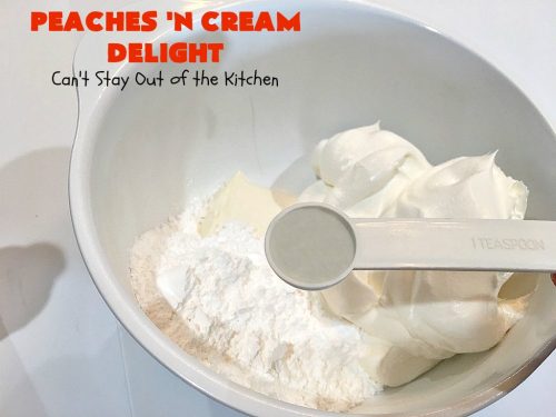 Peaches N Cream Delight Can T Stay Out Of The Kitchen