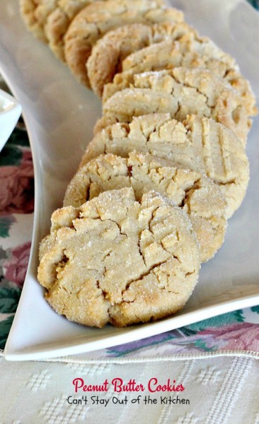 Peanut Butter Cookies - IMG_5542