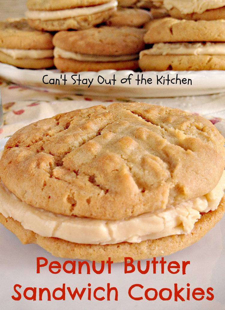Peanut Butter Sandwich Cookies Can't Stay Out of the Kitchen