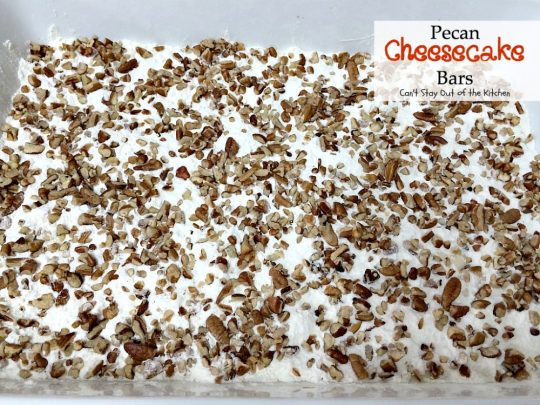 Pecan Cheesecake Bars | Can't Stay Out of the Kitchen | these lovely #pecan #brownies have a wonderful #cheesecake layer that makes them spectacular. #dessert